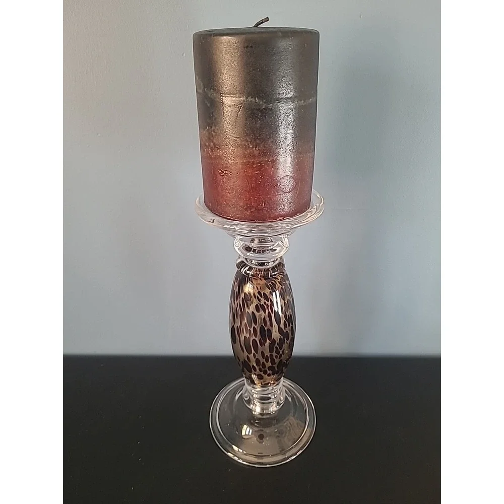 Animal Print Pattern‎ Leopard Tortoise Candle Holder 12